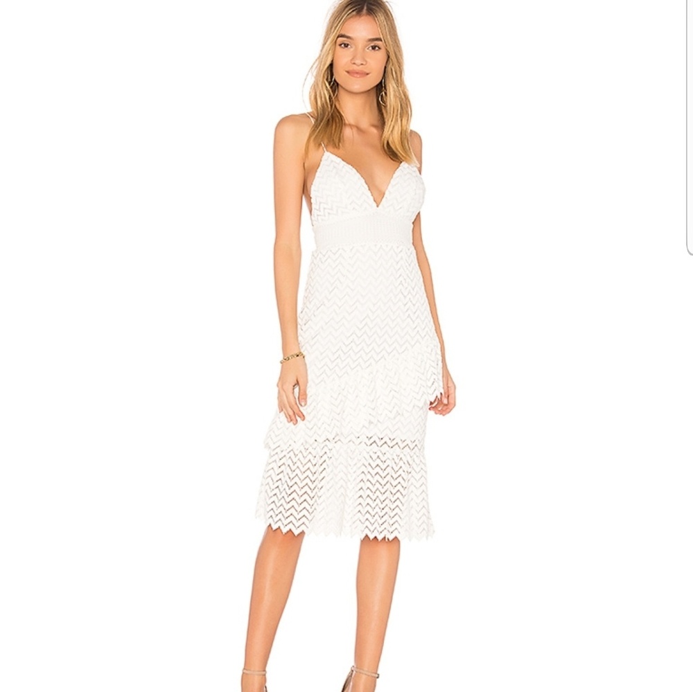 REVOLVE SAYLOR Dress M white